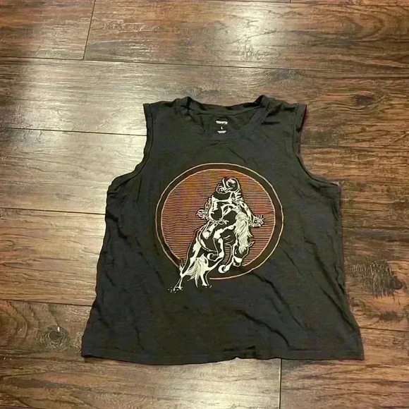 Sonoma Crop Graphic Tee SZ L - Picture 1 of 4